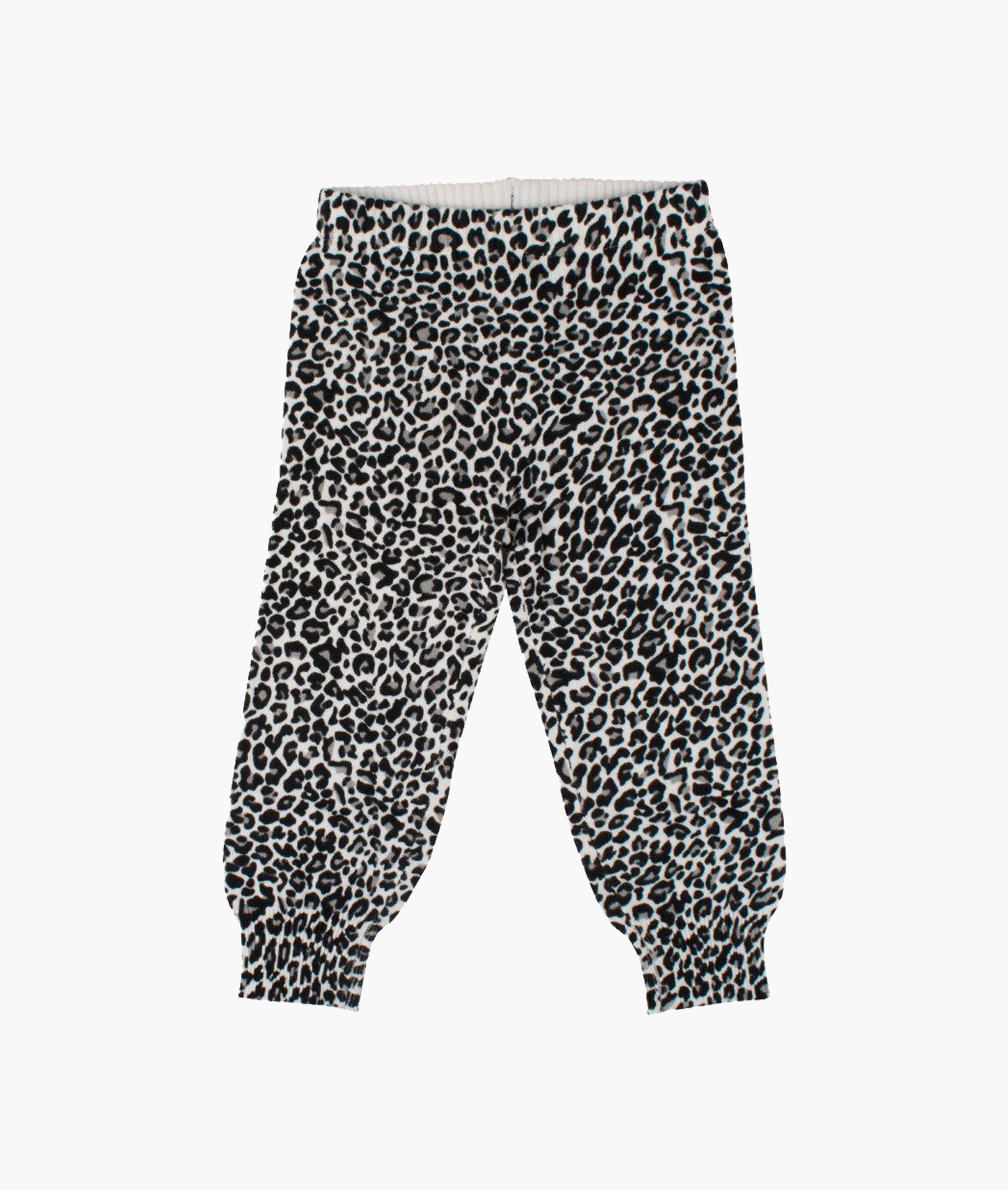 Leopard Knit Pants